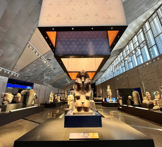 The Grand Egyptian Museum galleries