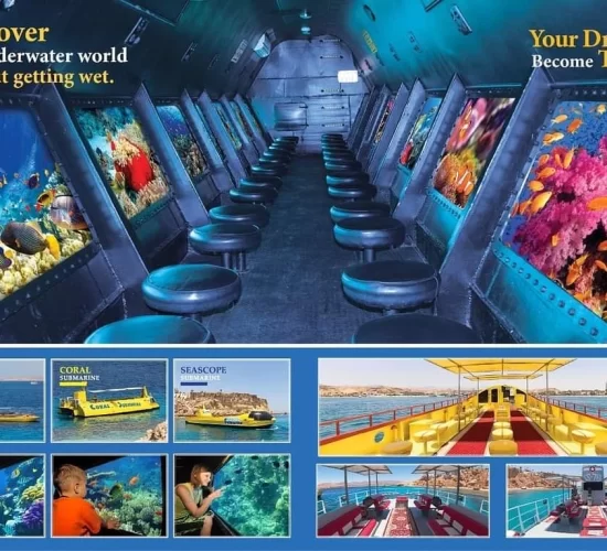 Submarine from inside - Sharm Blue Excursions