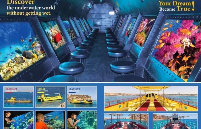 Submarine from inside - Sharm Blue Excursions